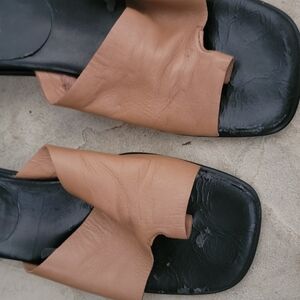 Elegant Tan Leather Sandals